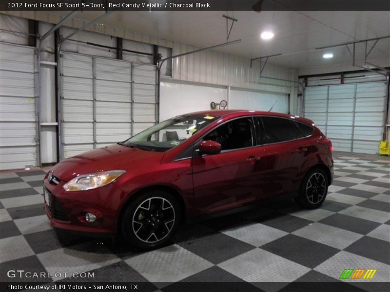 Red Candy Metallic / Charcoal Black 2012 Ford Focus SE Sport 5-Door