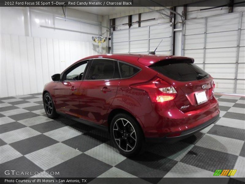 Red Candy Metallic / Charcoal Black 2012 Ford Focus SE Sport 5-Door