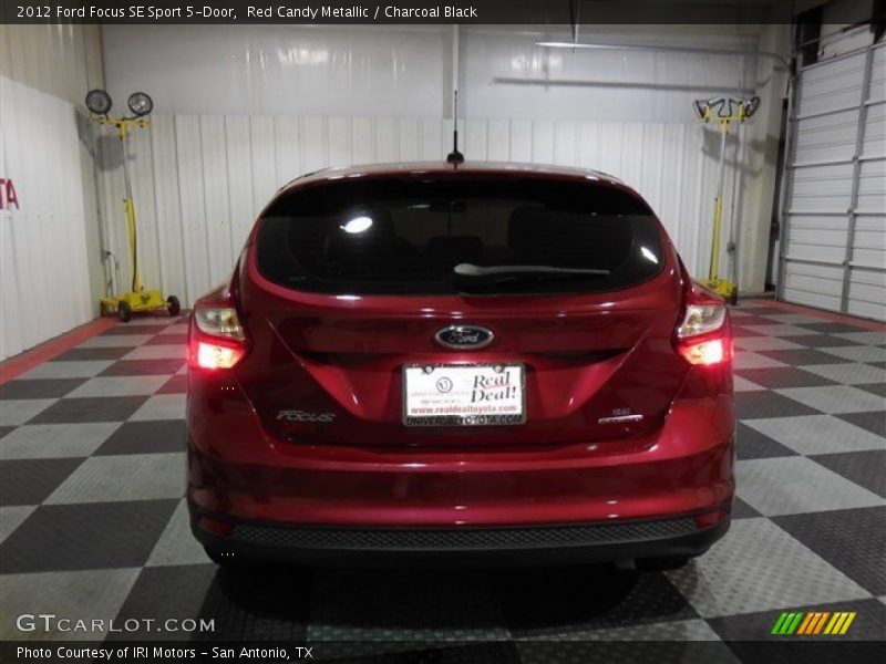 Red Candy Metallic / Charcoal Black 2012 Ford Focus SE Sport 5-Door