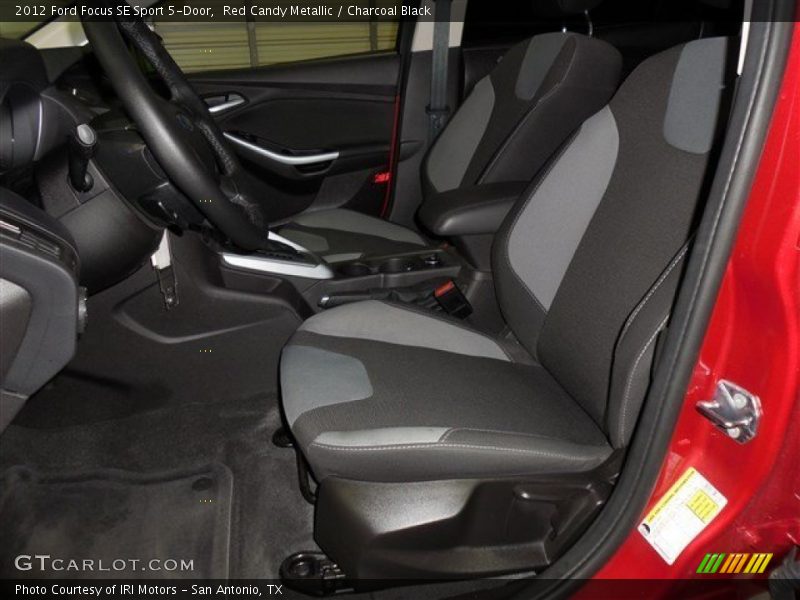Red Candy Metallic / Charcoal Black 2012 Ford Focus SE Sport 5-Door