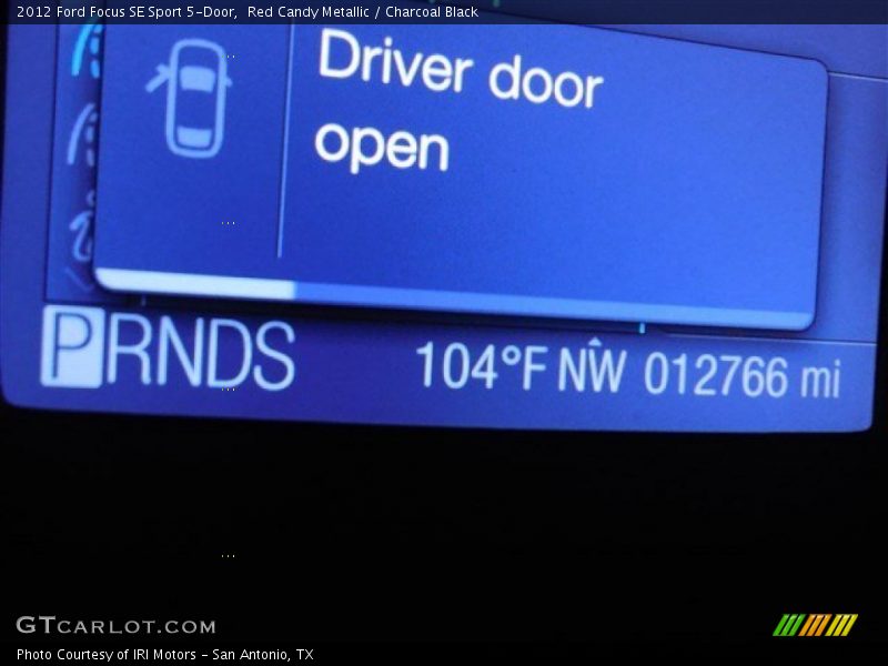 Red Candy Metallic / Charcoal Black 2012 Ford Focus SE Sport 5-Door