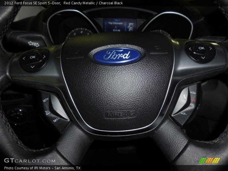 Red Candy Metallic / Charcoal Black 2012 Ford Focus SE Sport 5-Door