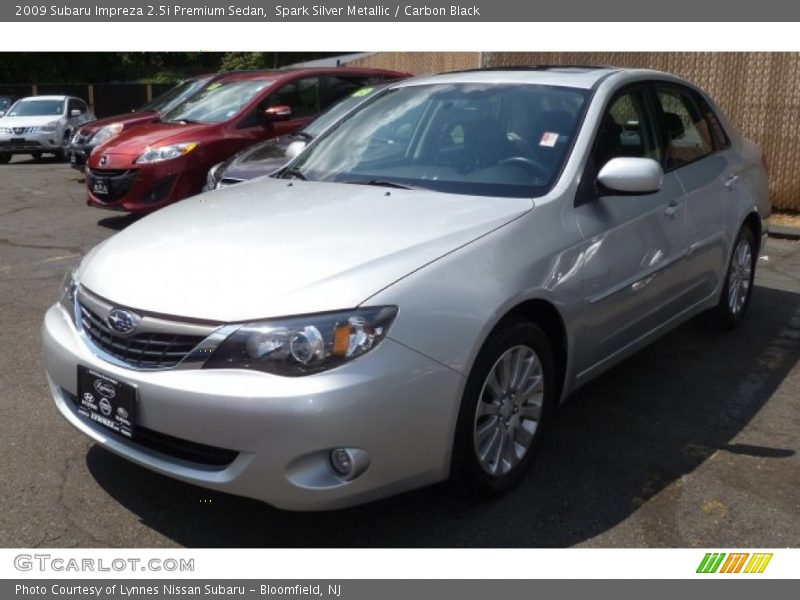 Spark Silver Metallic / Carbon Black 2009 Subaru Impreza 2.5i Premium Sedan