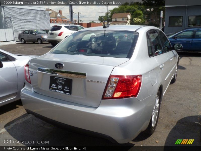 Spark Silver Metallic / Carbon Black 2009 Subaru Impreza 2.5i Premium Sedan