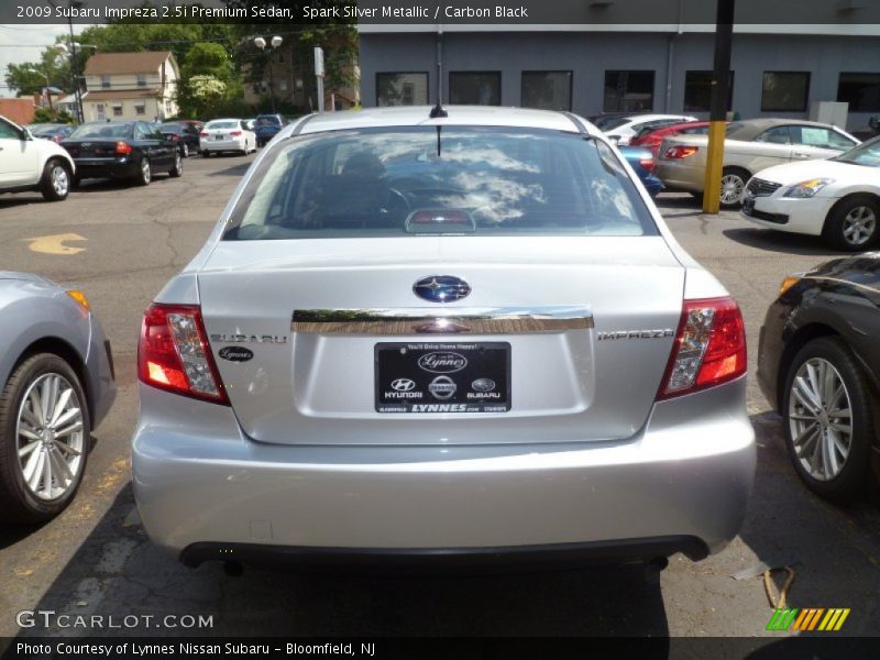 Spark Silver Metallic / Carbon Black 2009 Subaru Impreza 2.5i Premium Sedan
