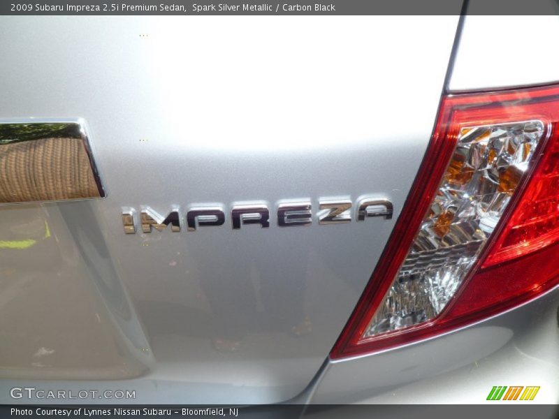 Spark Silver Metallic / Carbon Black 2009 Subaru Impreza 2.5i Premium Sedan