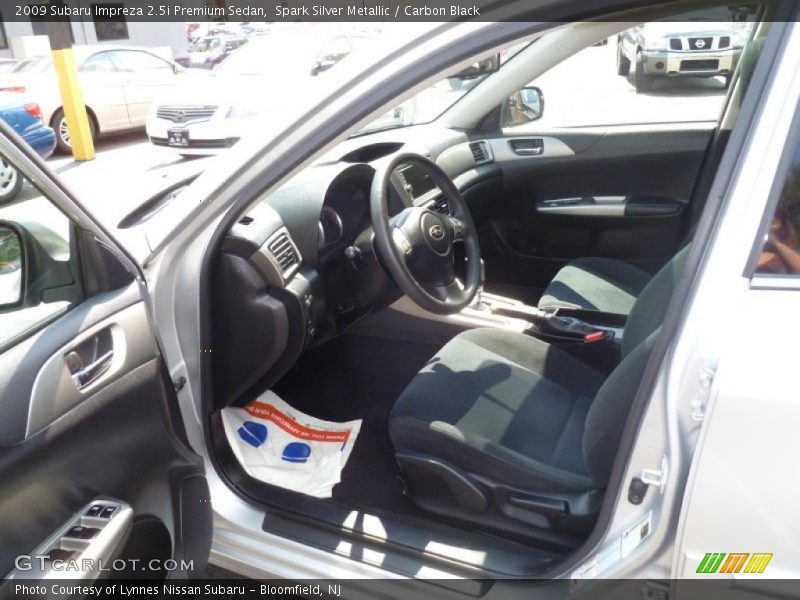 Spark Silver Metallic / Carbon Black 2009 Subaru Impreza 2.5i Premium Sedan