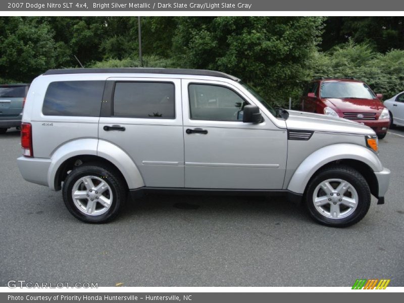 Bright Silver Metallic / Dark Slate Gray/Light Slate Gray 2007 Dodge Nitro SLT 4x4