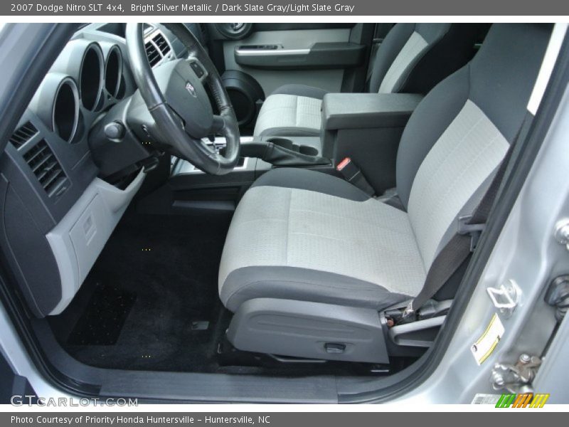 Bright Silver Metallic / Dark Slate Gray/Light Slate Gray 2007 Dodge Nitro SLT 4x4