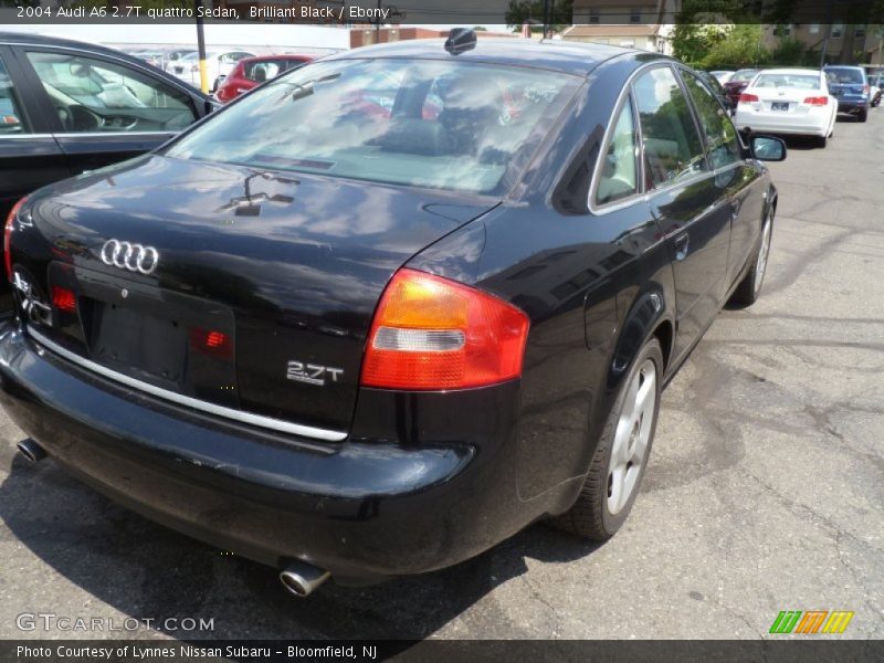 Brilliant Black / Ebony 2004 Audi A6 2.7T quattro Sedan