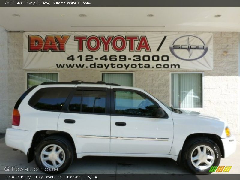 Summit White / Ebony 2007 GMC Envoy SLE 4x4