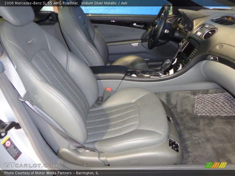 Iridium Silver Metallic / Ash 2006 Mercedes-Benz SL 55 AMG Roadster