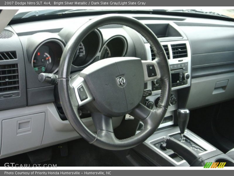 Bright Silver Metallic / Dark Slate Gray/Light Slate Gray 2007 Dodge Nitro SLT 4x4