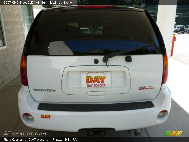 Summit White / Ebony 2007 GMC Envoy SLE 4x4