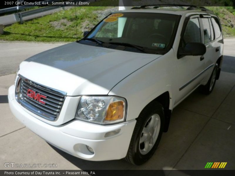 Summit White / Ebony 2007 GMC Envoy SLE 4x4