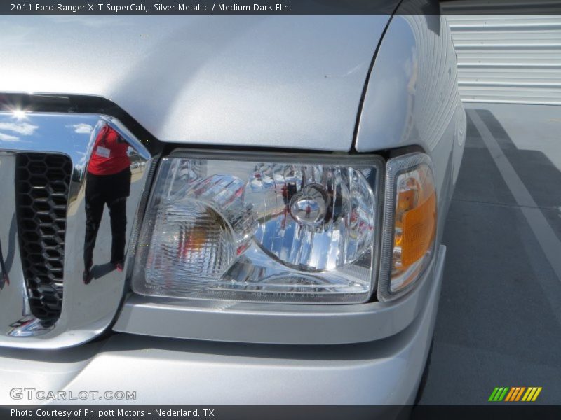 Silver Metallic / Medium Dark Flint 2011 Ford Ranger XLT SuperCab