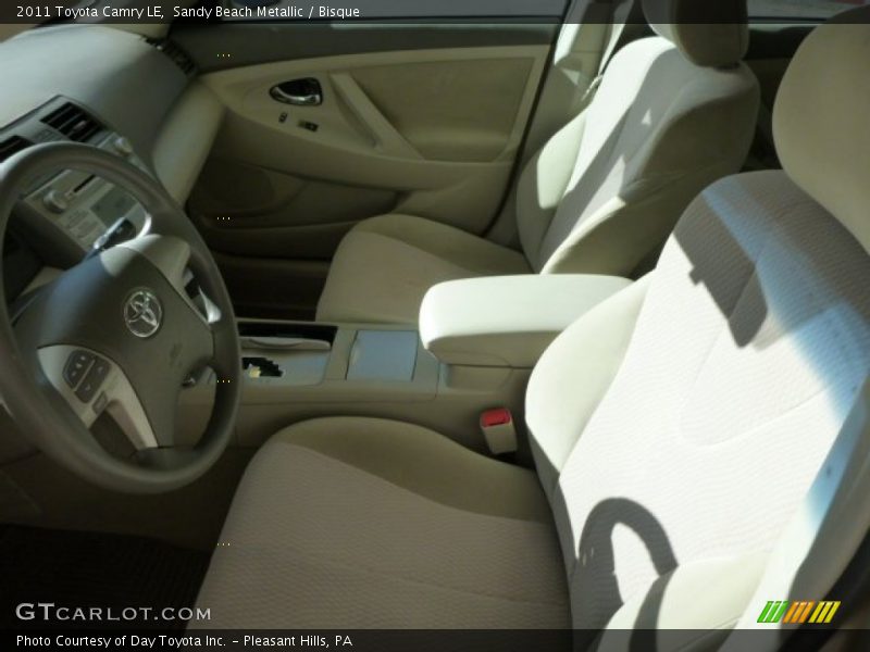 Sandy Beach Metallic / Bisque 2011 Toyota Camry LE