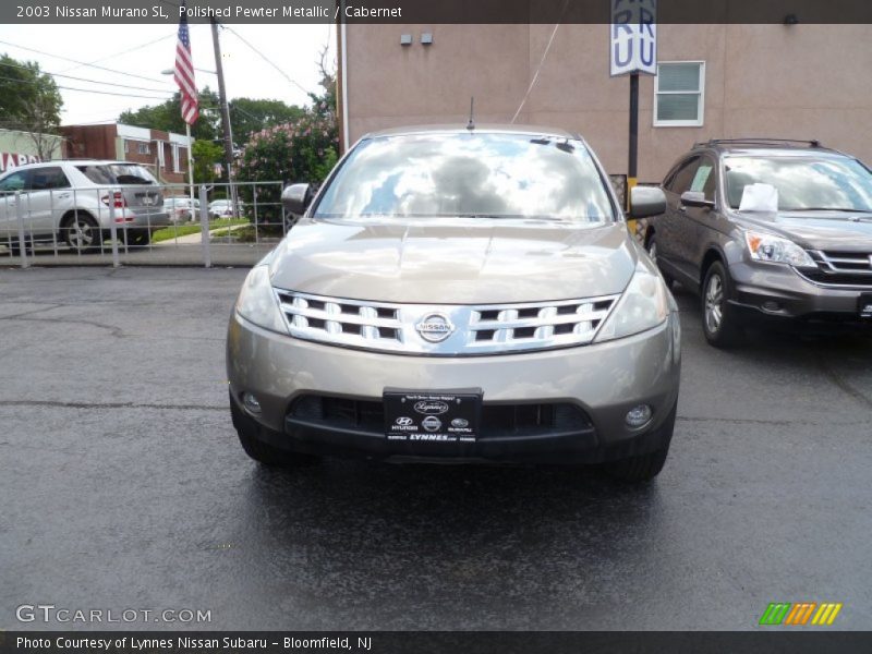 Polished Pewter Metallic / Cabernet 2003 Nissan Murano SL