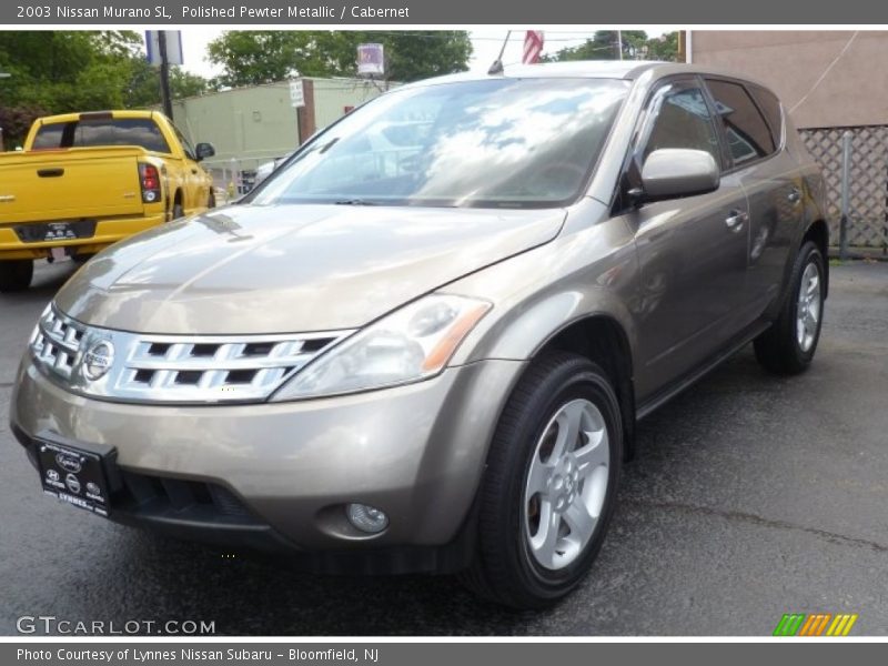 Polished Pewter Metallic / Cabernet 2003 Nissan Murano SL