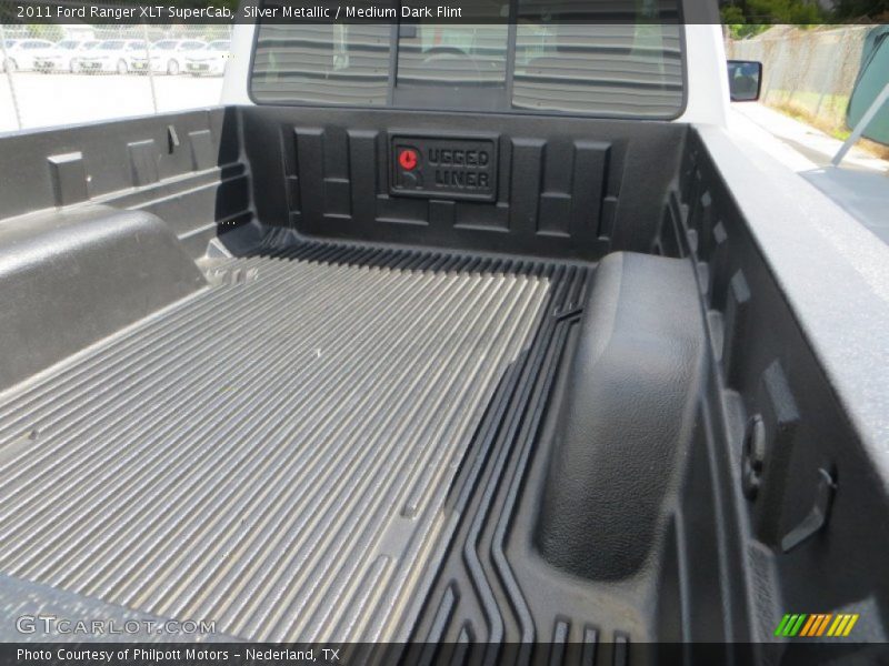 Silver Metallic / Medium Dark Flint 2011 Ford Ranger XLT SuperCab