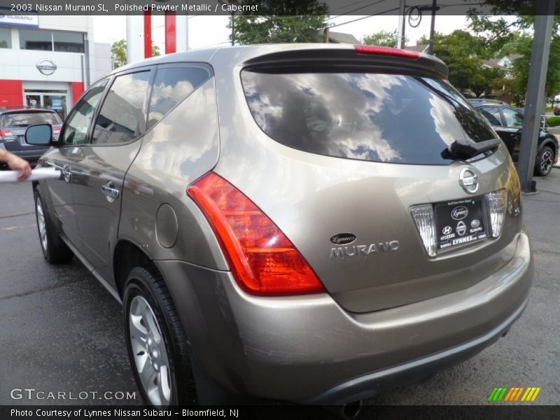 Polished Pewter Metallic / Cabernet 2003 Nissan Murano SL