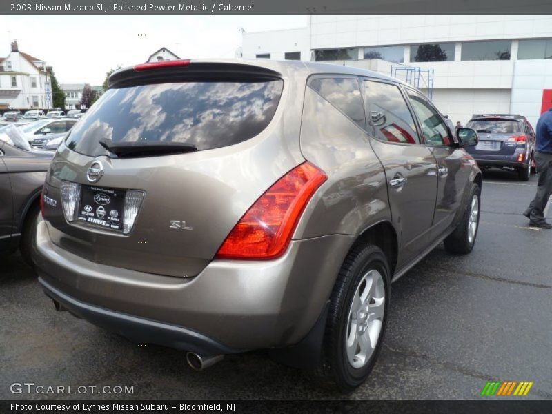 Polished Pewter Metallic / Cabernet 2003 Nissan Murano SL