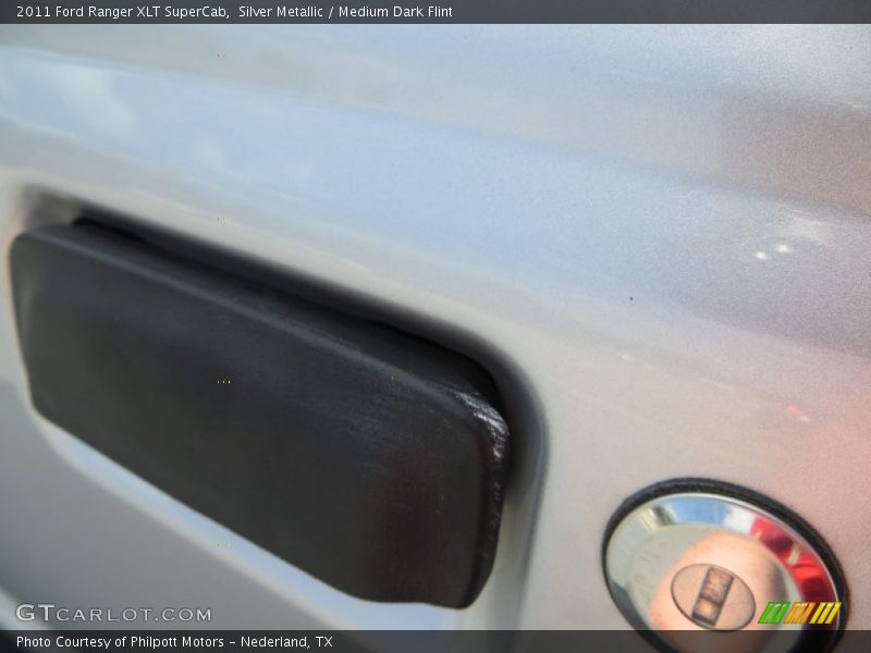 Silver Metallic / Medium Dark Flint 2011 Ford Ranger XLT SuperCab