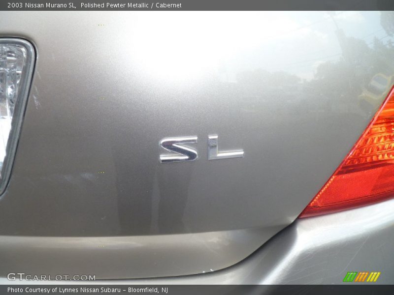 Polished Pewter Metallic / Cabernet 2003 Nissan Murano SL