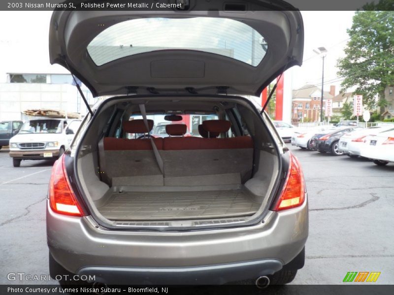 Polished Pewter Metallic / Cabernet 2003 Nissan Murano SL
