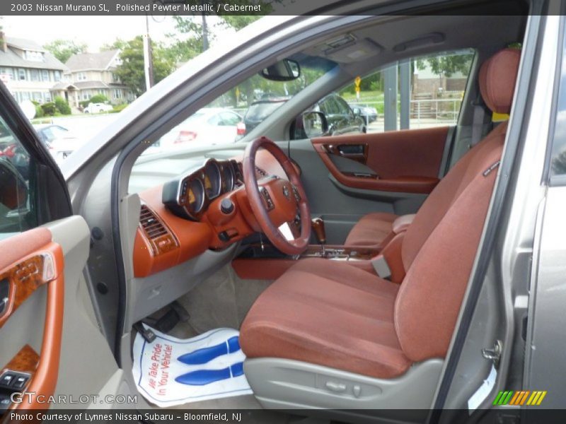 Polished Pewter Metallic / Cabernet 2003 Nissan Murano SL