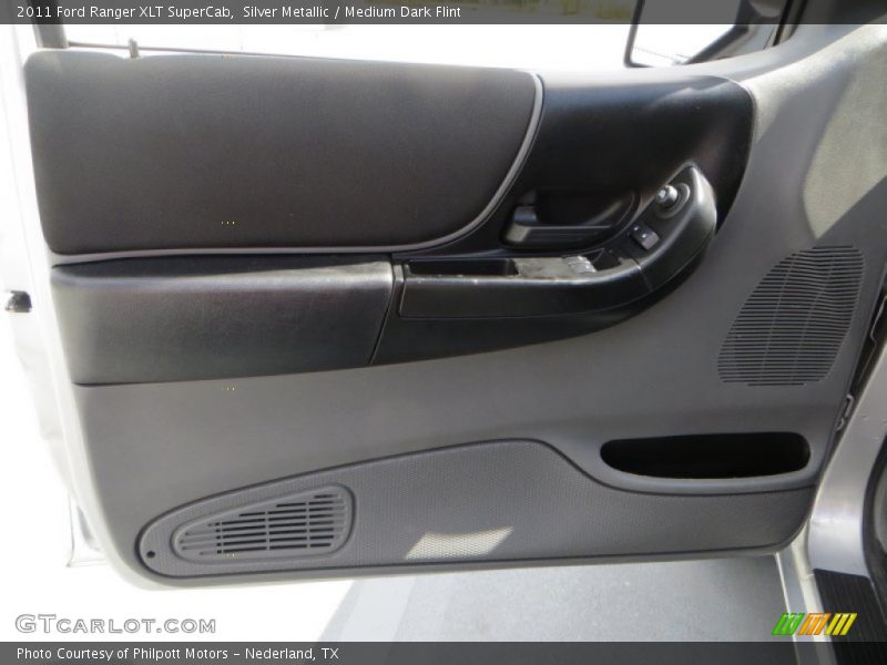 Silver Metallic / Medium Dark Flint 2011 Ford Ranger XLT SuperCab