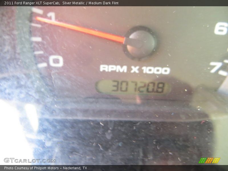 Silver Metallic / Medium Dark Flint 2011 Ford Ranger XLT SuperCab