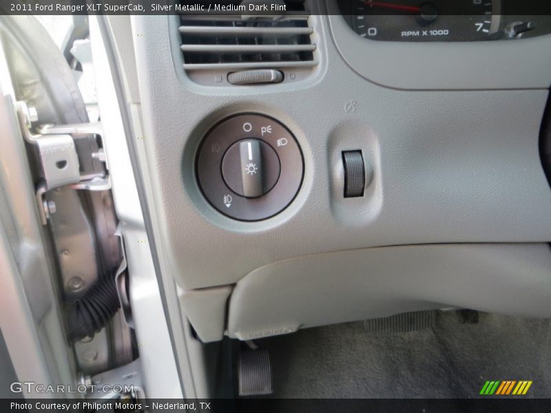 Silver Metallic / Medium Dark Flint 2011 Ford Ranger XLT SuperCab