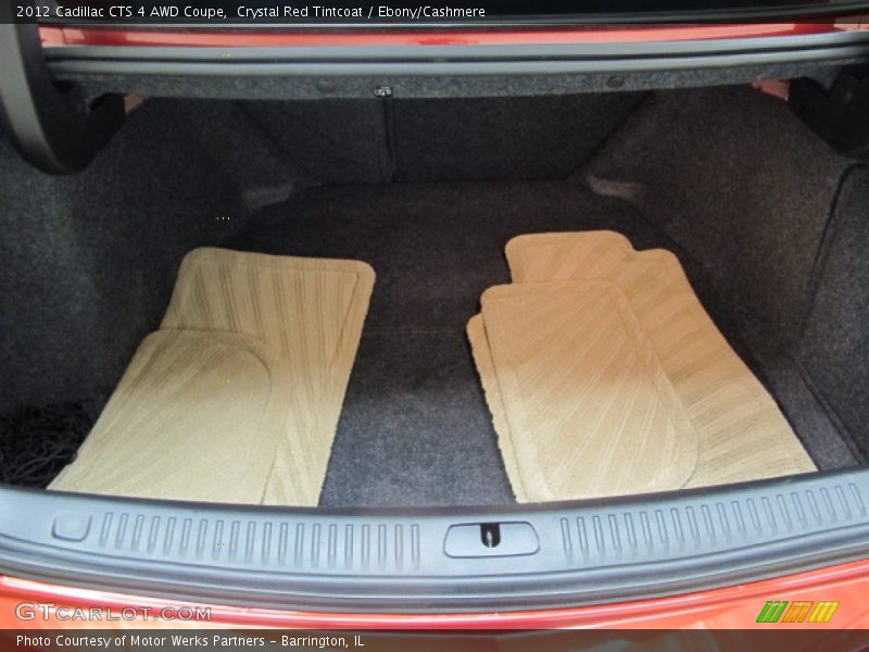 Crystal Red Tintcoat / Ebony/Cashmere 2012 Cadillac CTS 4 AWD Coupe