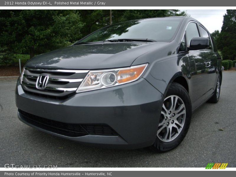 Polished Metal Metallic / Gray 2012 Honda Odyssey EX-L
