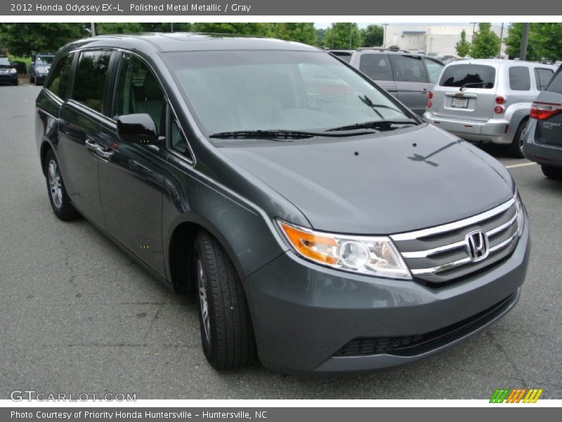 Polished Metal Metallic / Gray 2012 Honda Odyssey EX-L