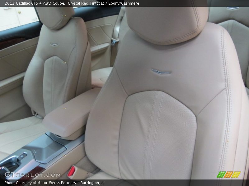 Crystal Red Tintcoat / Ebony/Cashmere 2012 Cadillac CTS 4 AWD Coupe