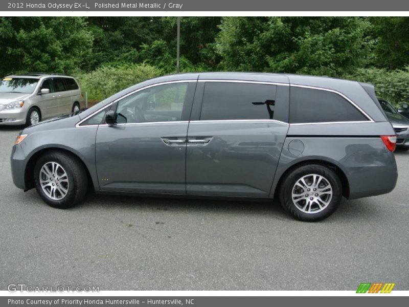 Polished Metal Metallic / Gray 2012 Honda Odyssey EX-L