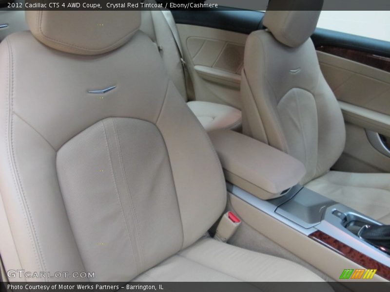 Crystal Red Tintcoat / Ebony/Cashmere 2012 Cadillac CTS 4 AWD Coupe