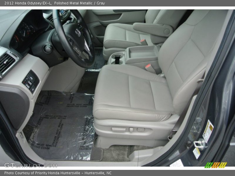 Polished Metal Metallic / Gray 2012 Honda Odyssey EX-L