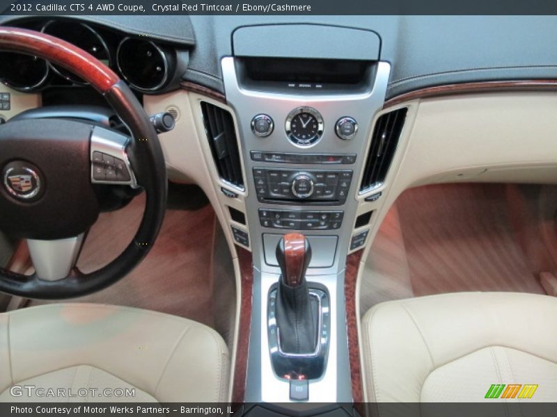 Crystal Red Tintcoat / Ebony/Cashmere 2012 Cadillac CTS 4 AWD Coupe