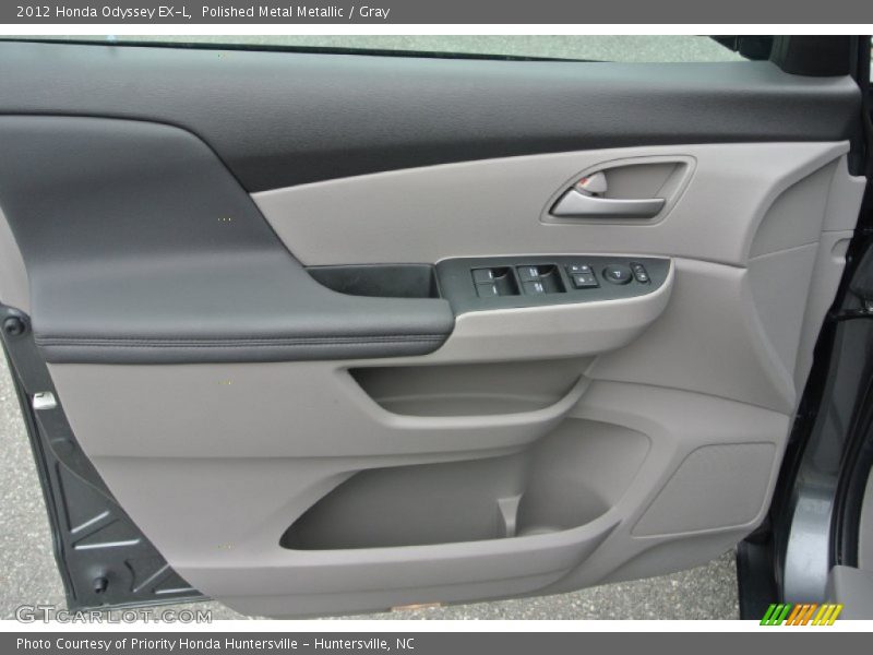 Polished Metal Metallic / Gray 2012 Honda Odyssey EX-L