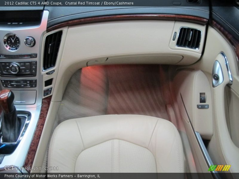 Crystal Red Tintcoat / Ebony/Cashmere 2012 Cadillac CTS 4 AWD Coupe