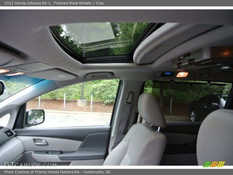 Polished Metal Metallic / Gray 2012 Honda Odyssey EX-L