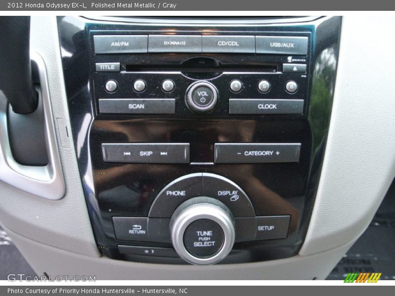 Polished Metal Metallic / Gray 2012 Honda Odyssey EX-L