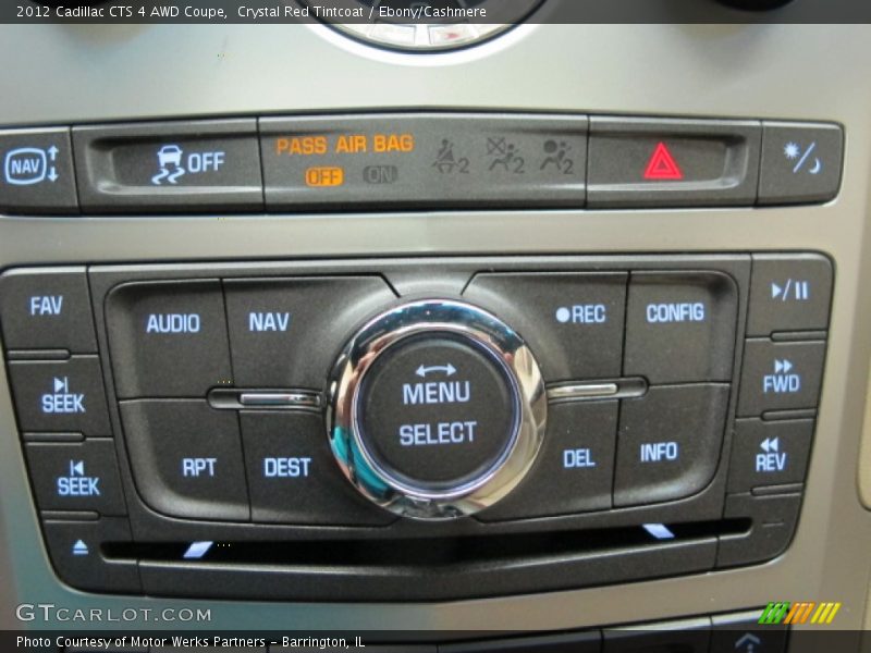 Crystal Red Tintcoat / Ebony/Cashmere 2012 Cadillac CTS 4 AWD Coupe
