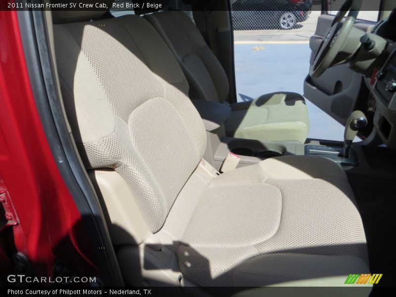 Red Brick / Beige 2011 Nissan Frontier SV Crew Cab