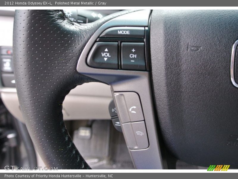 Polished Metal Metallic / Gray 2012 Honda Odyssey EX-L
