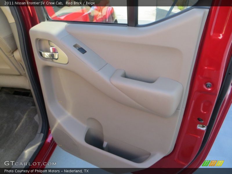Red Brick / Beige 2011 Nissan Frontier SV Crew Cab