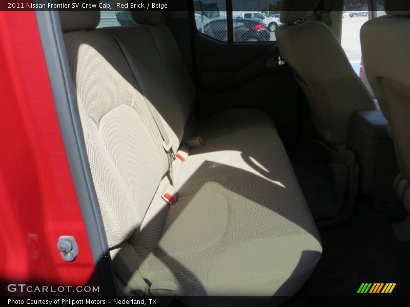 Red Brick / Beige 2011 Nissan Frontier SV Crew Cab